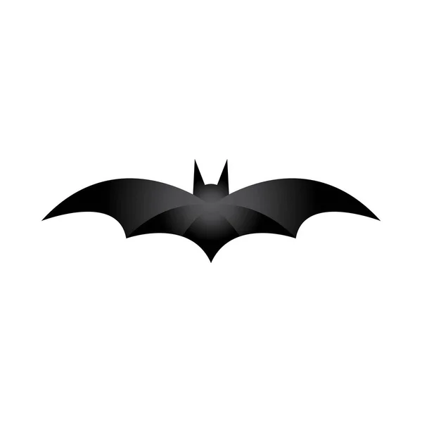 Projeto Ilustração Logotipo Imagem Morcego —  Vetores de Stock