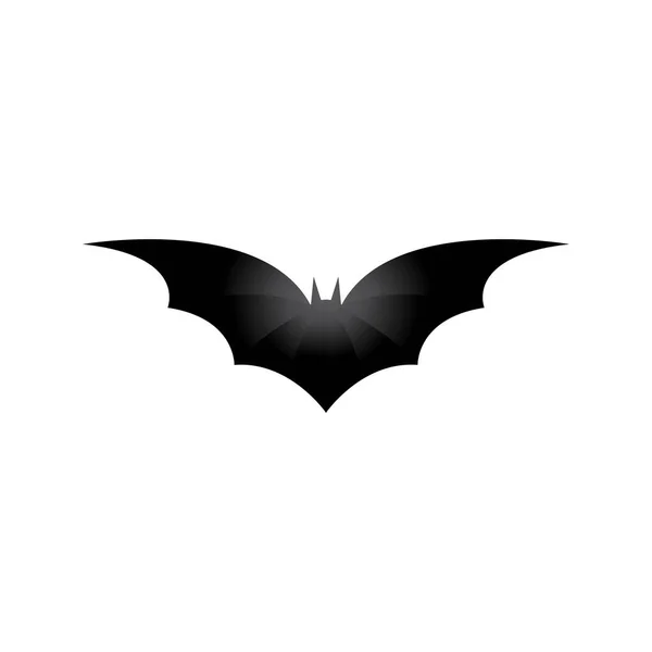 Bat Image Logo Design Ilustrace Design — Stockový vektor