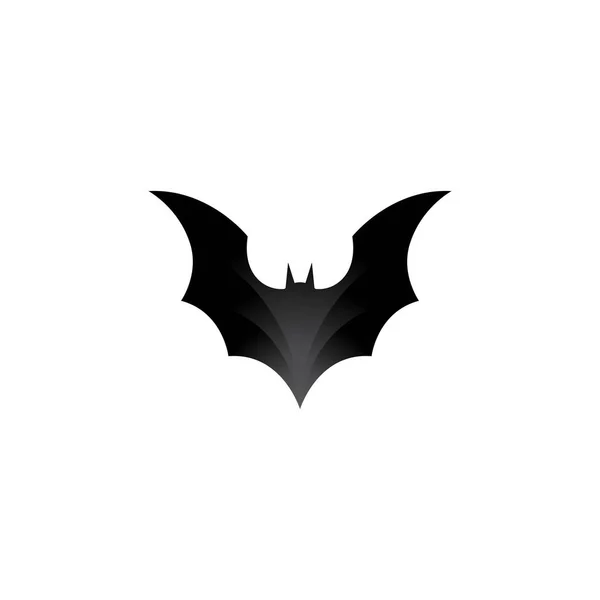 Σχεδιασμός Εικονογράφησης Λογότυπου Εικόνας Νυχτερίδας — Διανυσματικό Αρχείο