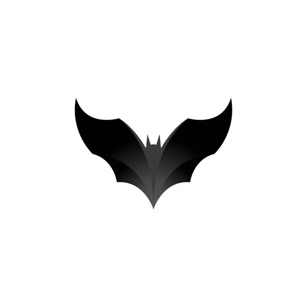 Bat Image Logo Design Illustration Design — Stock Vector