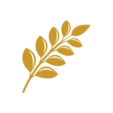 Buğday logosu resim çizimi tasarımı