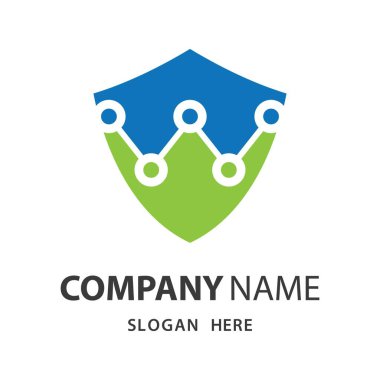 Kalkan logo resimleri illüstrasyon tasarımı