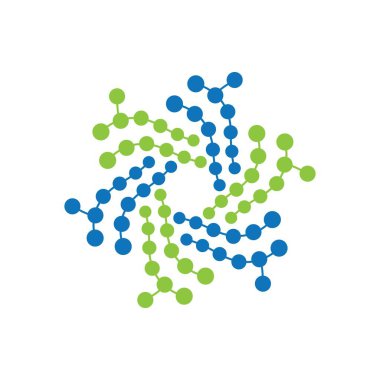 Molekül logo resimleri çizimi tasarımı