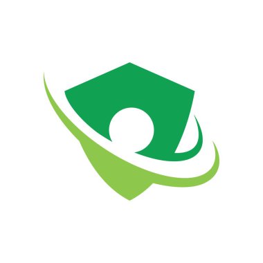 Kalkan logo resimleri illüstrasyon tasarımı