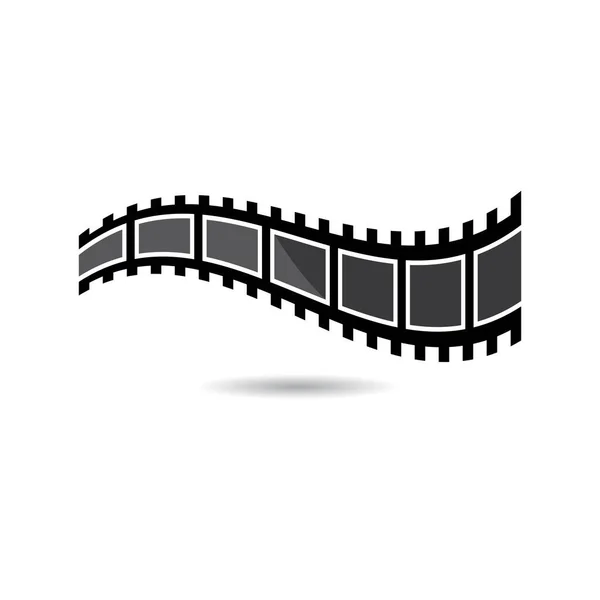 Film Bande Logo Images Illustration Design — Image vectorielle