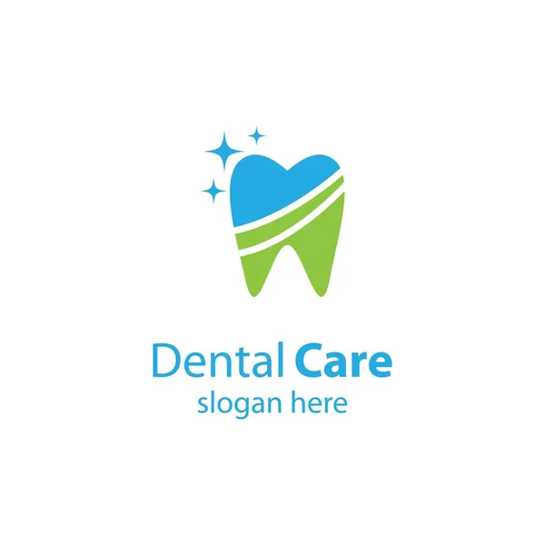 Dental Care Logo Images Illustration Design — Stock Vector