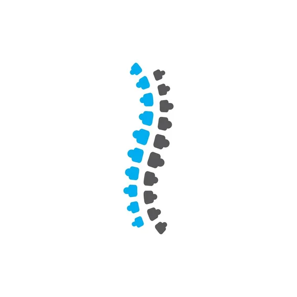 Spine Logo Images 디자인 — 스톡 벡터