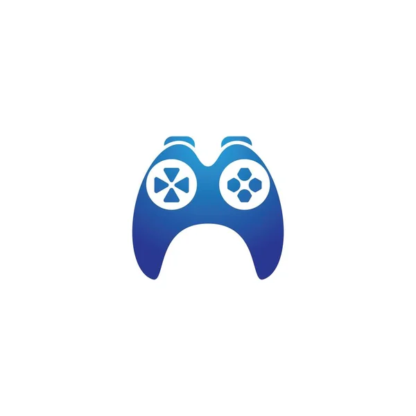 Дизайн Логотипа Gamepad — стоковый вектор