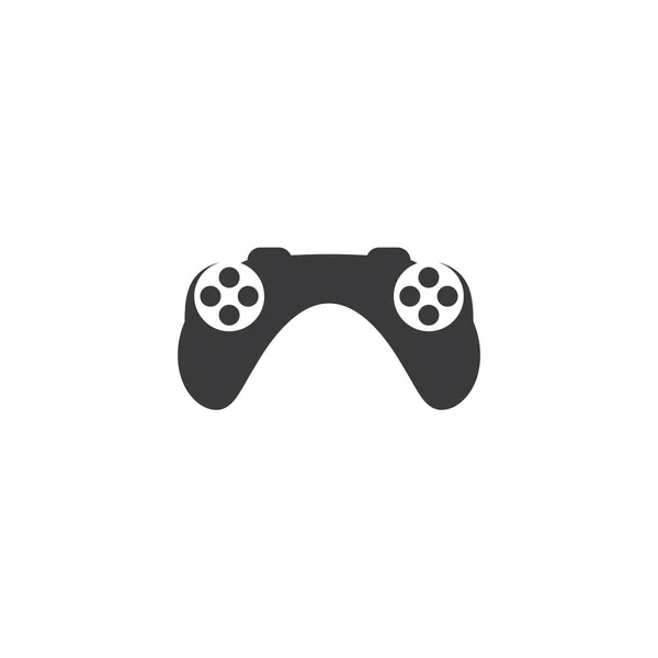 Gamepad Logotyp Bilder Illustration Design — Stock vektor