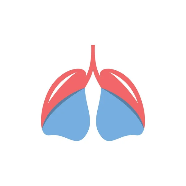 Ілюстрація Дизайну Зображень Логотипів Lung — стоковий вектор