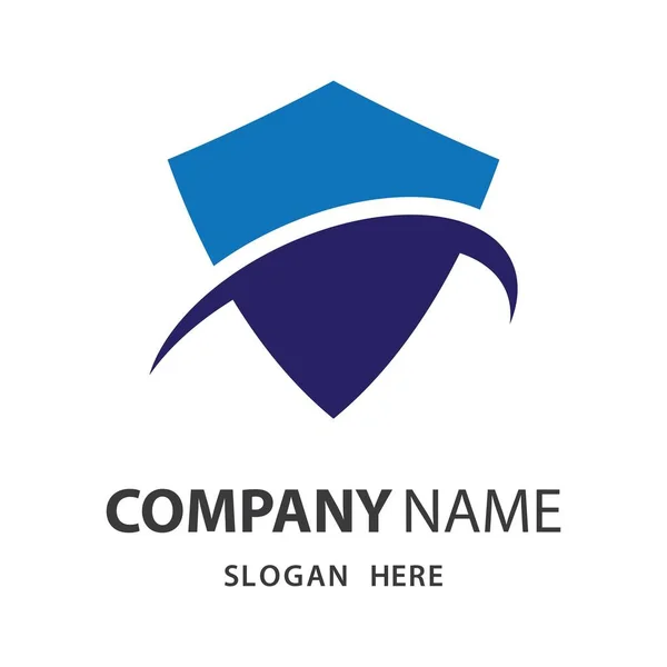 Projeto Ilustração Imagens Logotipo Escudo —  Vetores de Stock