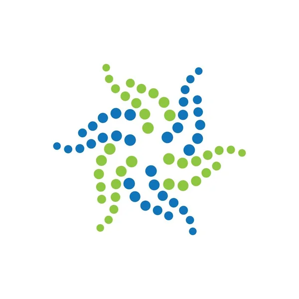 Molecule Logo Images Illustration Design — Vector de stock