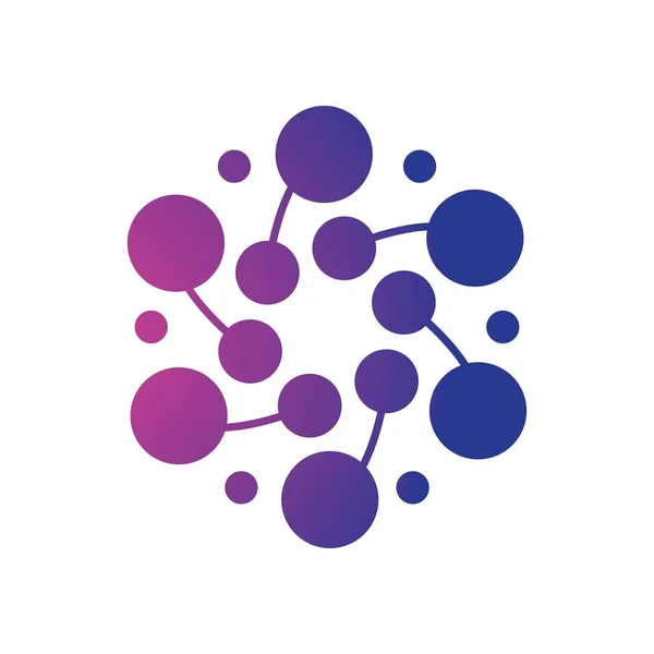Molekül logo resimleri çizimi tasarımı