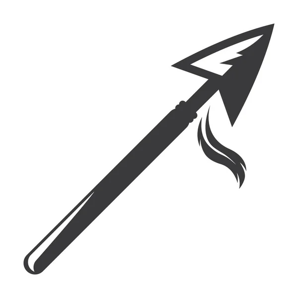 Spear Logo Imágenes Ilustración Diseño — Vector de stock