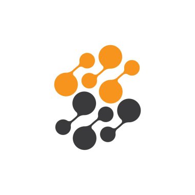 Molekül logo resimleri çizimi tasarımı