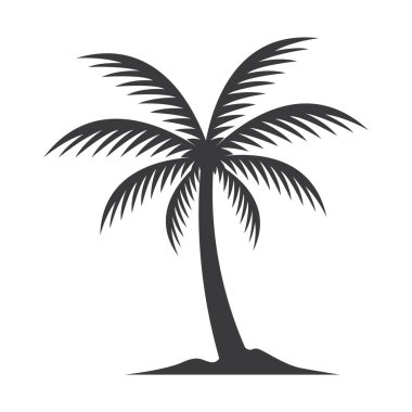 Palmiye ağacı logo resimleri çizimi tasarımı