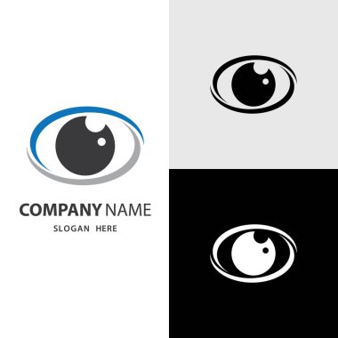 Göz bakımı logo resimleri çizimi tasarımı