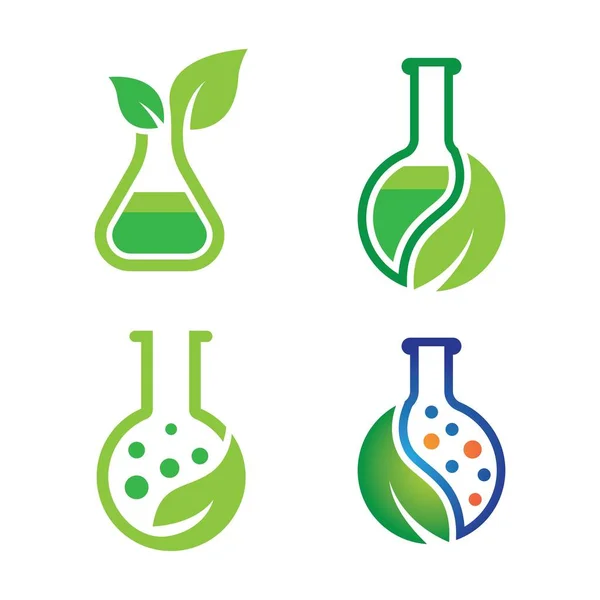 Médecine Naturelle Logo Images Illustration Design — Image vectorielle