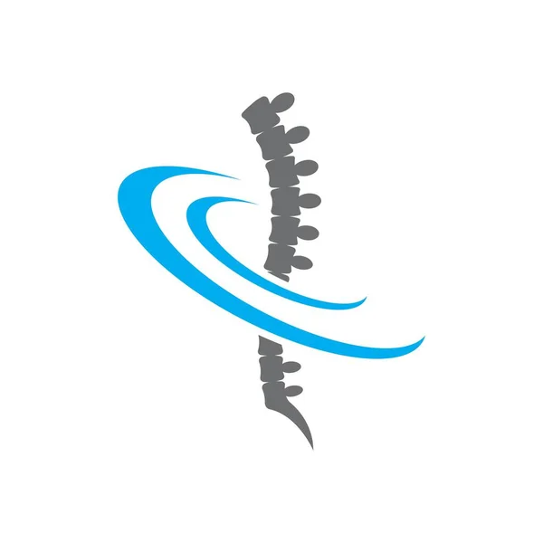 Spine Logo Images Illustration Design — Stock Vector