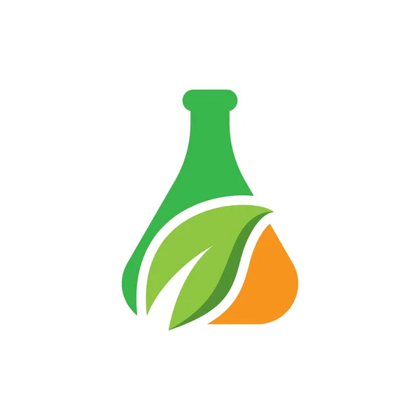 Médecine Naturelle Logo Images Illustration Design — Image vectorielle