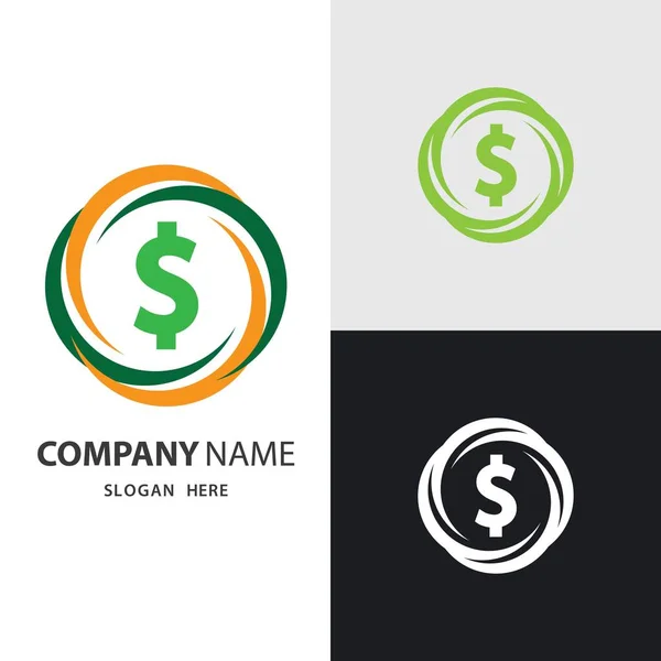 Dollar Money Logo Images Illustration Design — Stock Vector