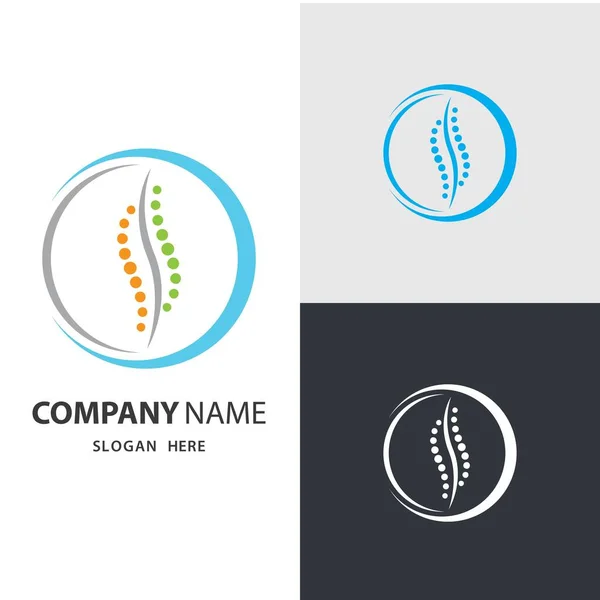 Imagem Logotipo Coluna Design Ilustração — Vetor de Stock