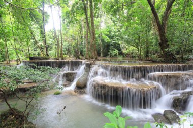 Ulusal Park Huay Mae Khamin Şelalesi, Kanchanaburi, Tayland