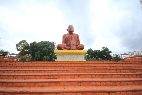 Large Spinning Figure Luang Pathio District Pumphon Province Thailand — Stock Photo, Image