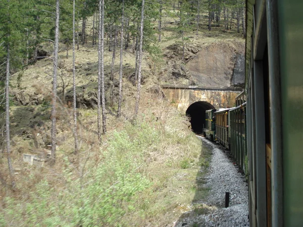 Sargan acht reizen per trein — Stockfoto