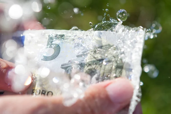 Lavado de dinero. — Foto de Stock