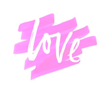 Vektör pembe nokta. Elemanları tasarımı ve arka plan için. Vektör aşk yazı el.