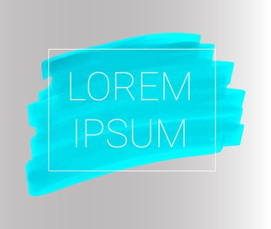 İşaretleri ile çizilmiş vektör turkuaz çizgili.