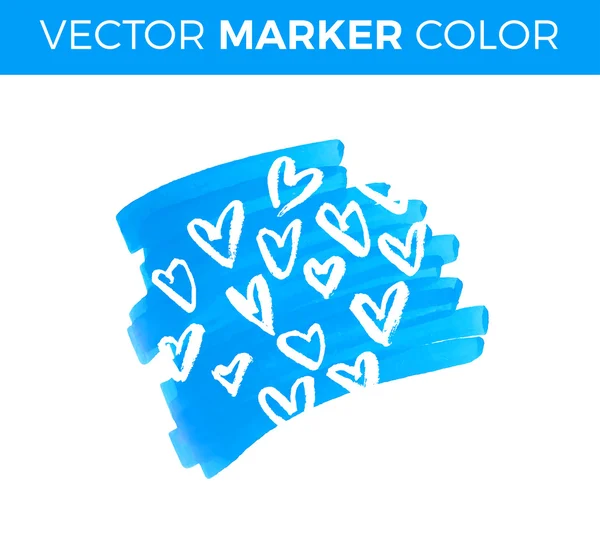 Vector grunge hjärta, alla hjärtans dag, illustration vintage designelement — Stock vektor
