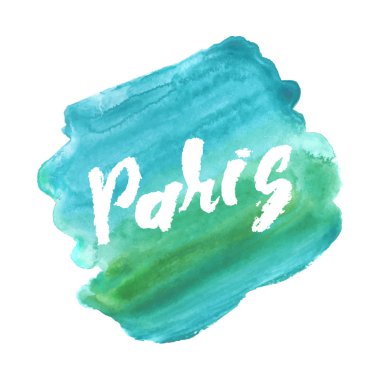 Paris. Elle çizilmiş harfler. Yazı ve Tipografik Tasarım.