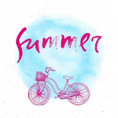 Modern ve şık Tipografik Tasarım poster. El metin 