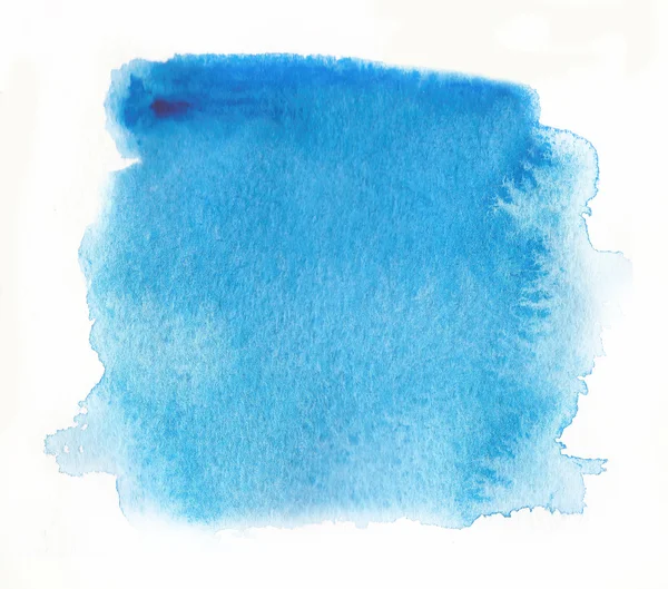 Abstrakt bakgrund akvarell blå — Stockfoto