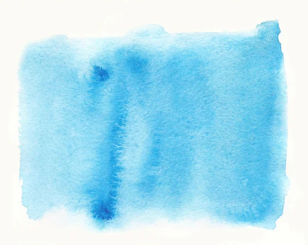 Abstracte achtergrond aquarel Blue — Stockfoto