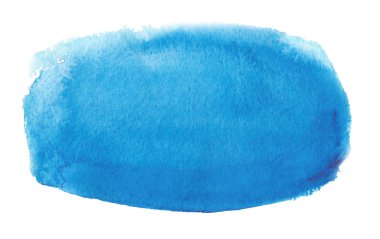 Mavi boyalı suluboya arka plan