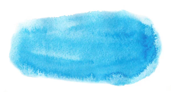 Abstrakte blaue Aquarell Hintergrund — Stockvektor