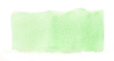 Yeşil suluboya dikdörtgen