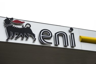 Eni çok uluslu petrol ve doğal gaz şirket logosu