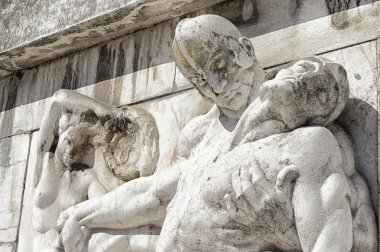 Kısma Romand asker, yaklaşık 80 yaşında.