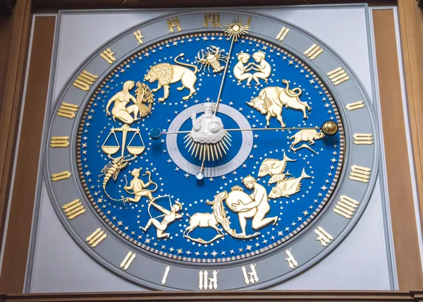 Zodiac clock — Stock Photo, Image