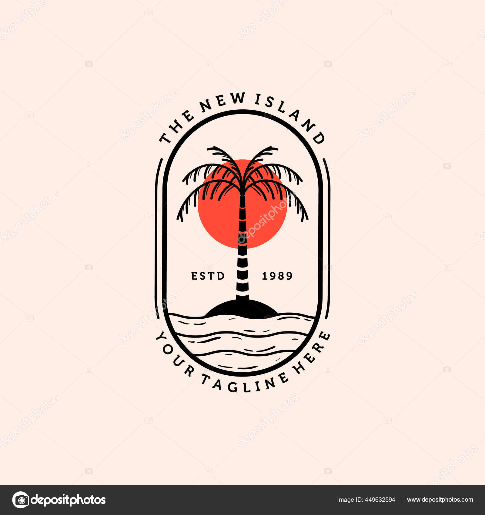 Palm Coconut Line Art Logo Vector Illustration Design Vintage Hand Stock Vector Image By C Izzgallery Palm Coconut Line Art Logo Vector Illustration Design Vintage Hand Stock Vector Image By C Izzgallery