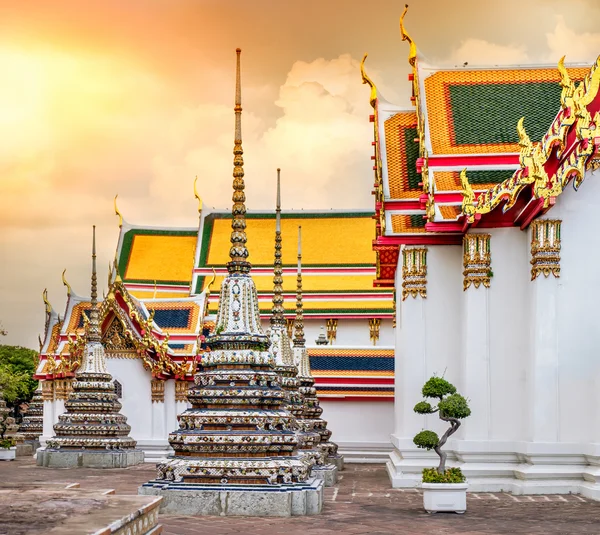 Wat pho templom, Bangkok, Thaiföld. — Stock Fotó