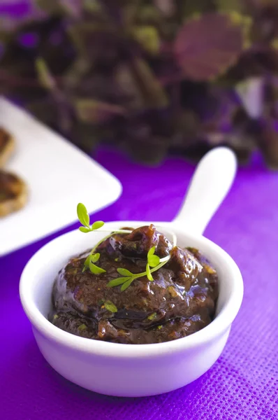 Tkemali Georgian sauce with cherry plum — Stock Image Tkemali Georgian sauce with cherry plum Stock Image
