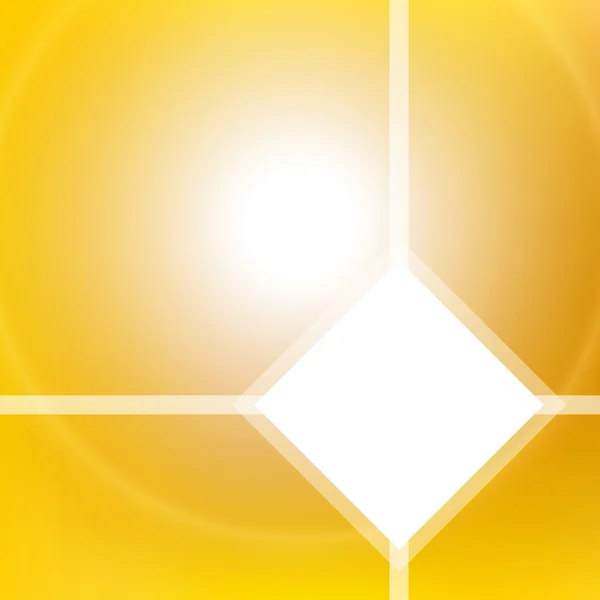 Золотой световой фон солнца — стоковый вектор