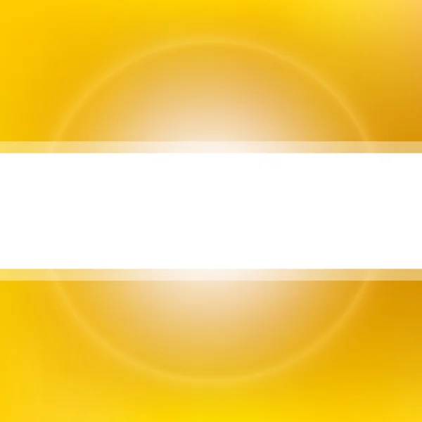 Golden sun light background — Stock Vector