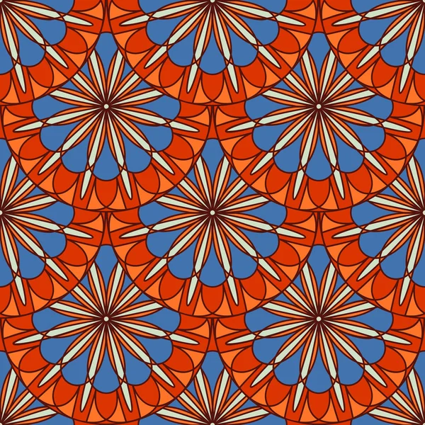 Rose window. Seamless Pattern