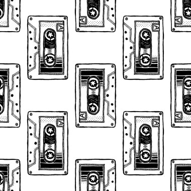 Ses kaset. T-shirt Tasarım sanat